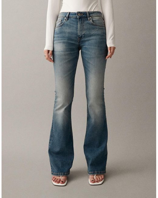 ASOS Blue Bootcut Flare Jeans