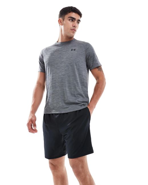 Under Armour Blue Tech Vent 7-inch Shorts for men