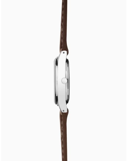 Sekonda White Evans 25Mm Round Watch