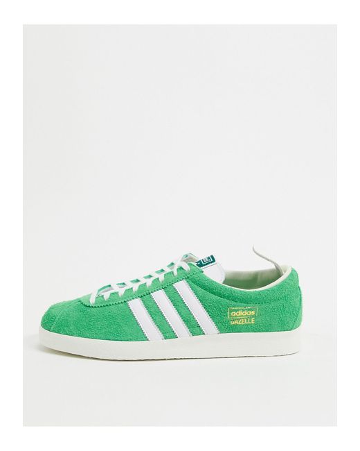Sneaker Gazelle Vintage verde di Adidas Originals in Green