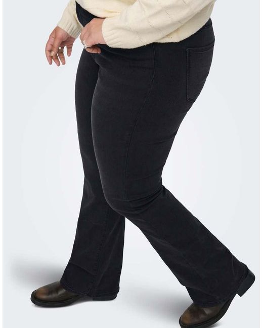 ONLY Blue Flared Fit Jeans