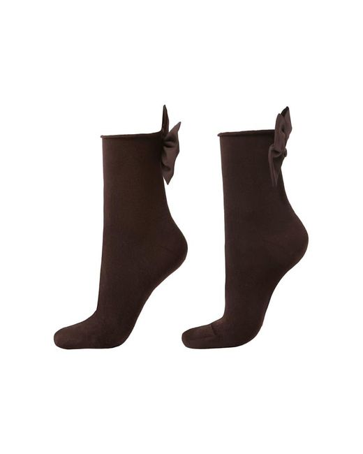 Calzedonia Black Bow Socks