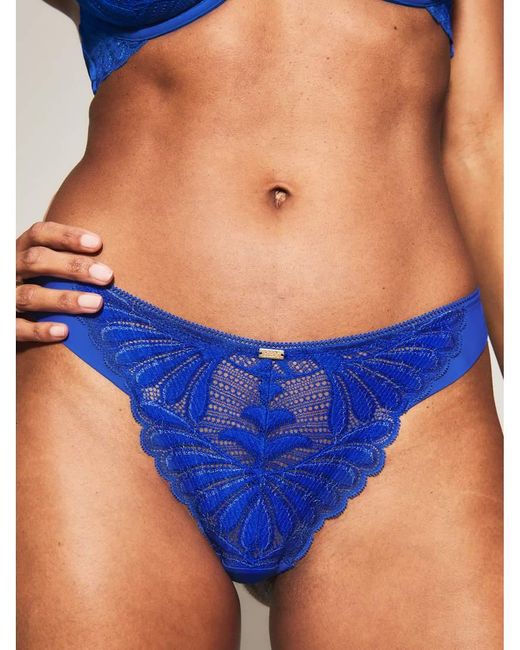 KBX Blue Olivia Thong