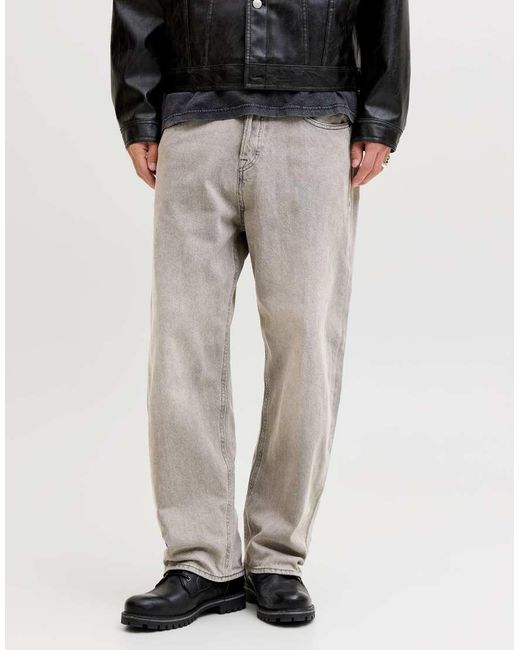 Jack & Jones Black Baggy Fit Jeans for men