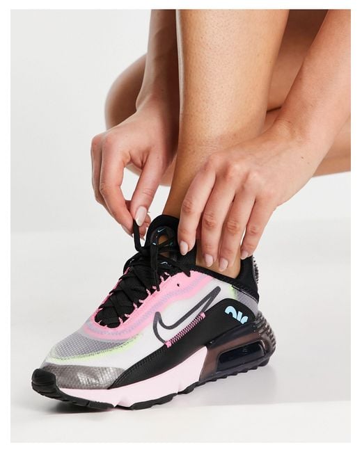 Air max clearance rose et noir