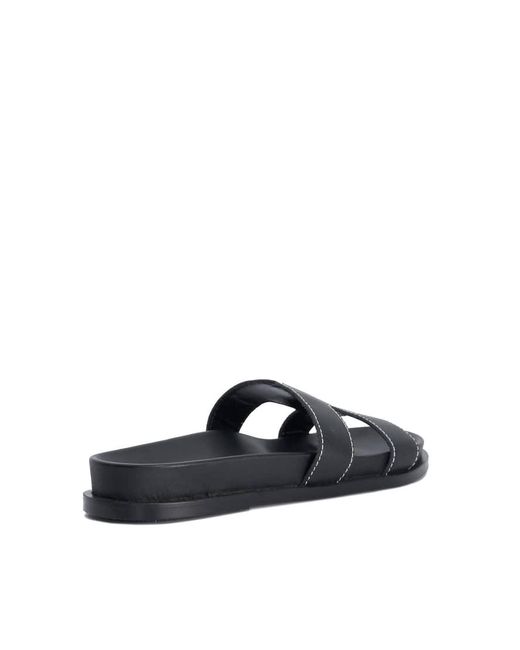 Dune Blue Loupas Casual Sandals