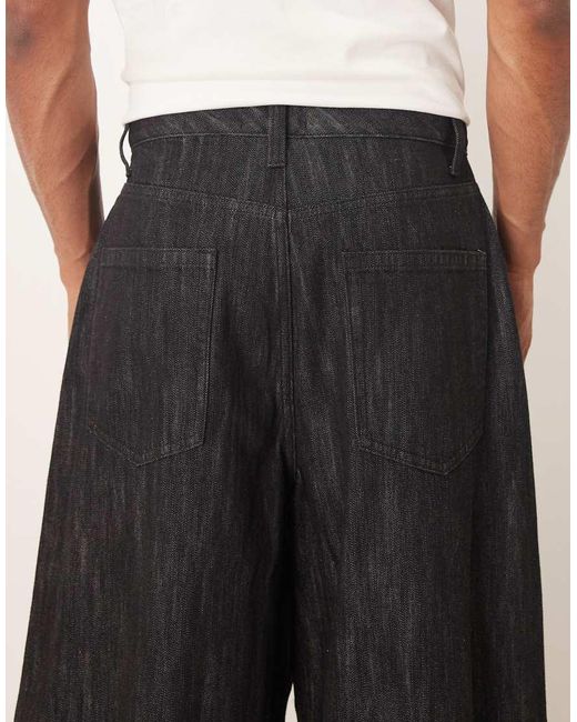 ASOS Black Oversized baggy Jeans for men