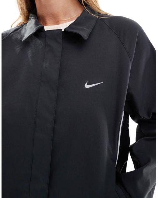 Nike Blue – streetwear – jacke aus webstoff