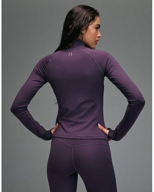4505 Gray Icon Active Zip Up Sculpting Long Sleeve Jacket With Zip Pockets