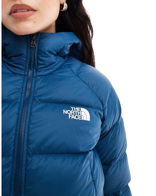 The North Face Hyalite Down Hooded Azules Jacket Chaqueta The