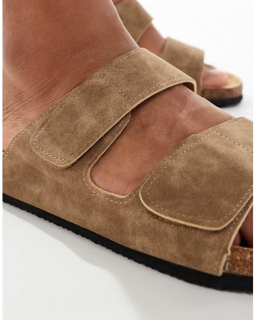 Jack & Jones White Strap Sandal for men