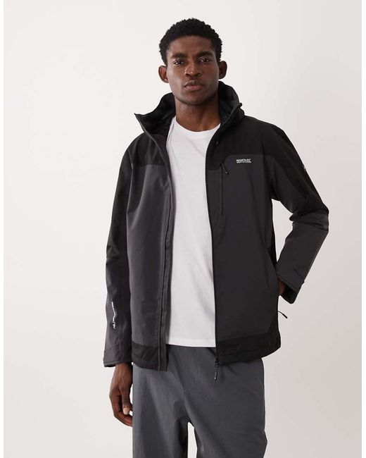 Regatta Gray Waterproof Highton Iv Stretch Jacket for men