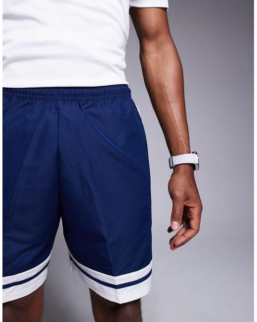 Adidas Originals Blue Adidas Football Squadra Shorts for men