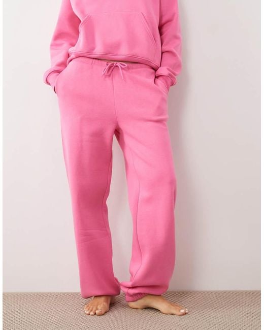 Gina Tricot Pink Mix And Match Boyfriend Classic Sweatpant joggers