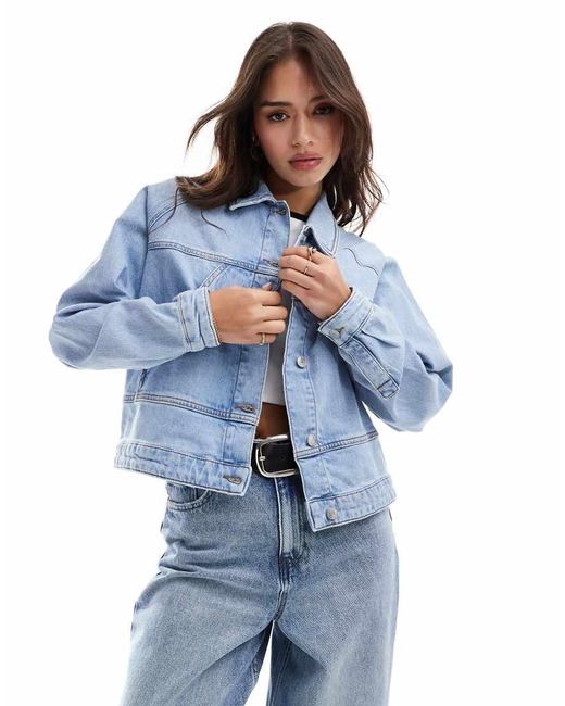 SELECTED Blue Femme Denim Jacket