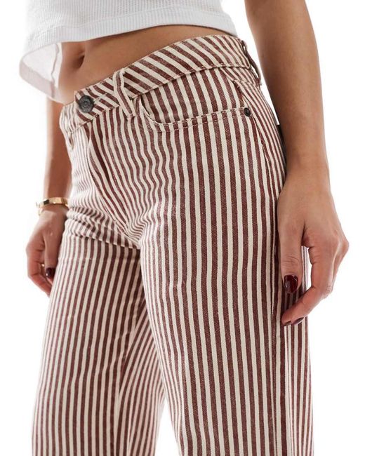 Daisy Street Natural Low Rise baggy Jeans