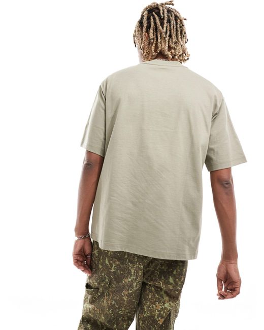 G-Star RAW – oversize-t-shirt in Green für Herren