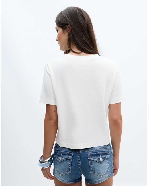 Stradivarius Blue – basic-t-shirts