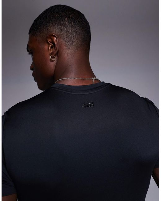 4505 – icon – 2er-pack schnelltrocknende baselayer-sport-t-shirts in Gray für Herren