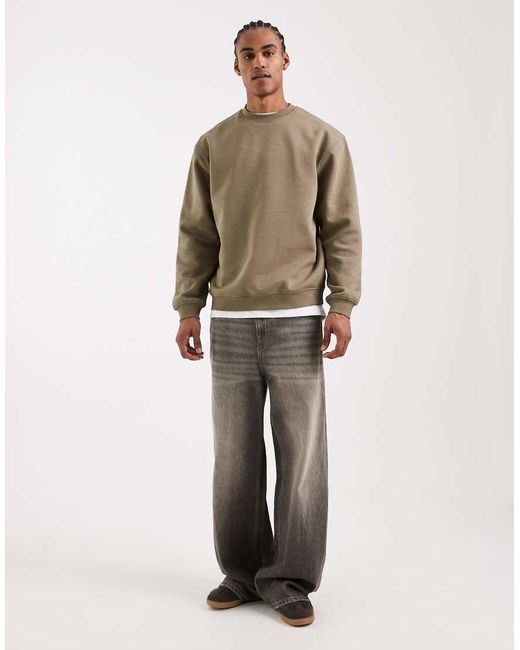ASOS Essentials in het Natural voor heren