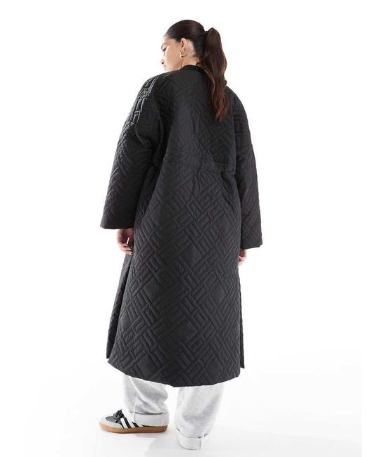 HERA White Longline Puffer Jacket