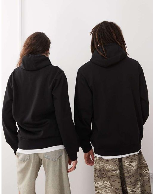 Sudadera Negra Con Capucha Core Basic De Vans de color Black
