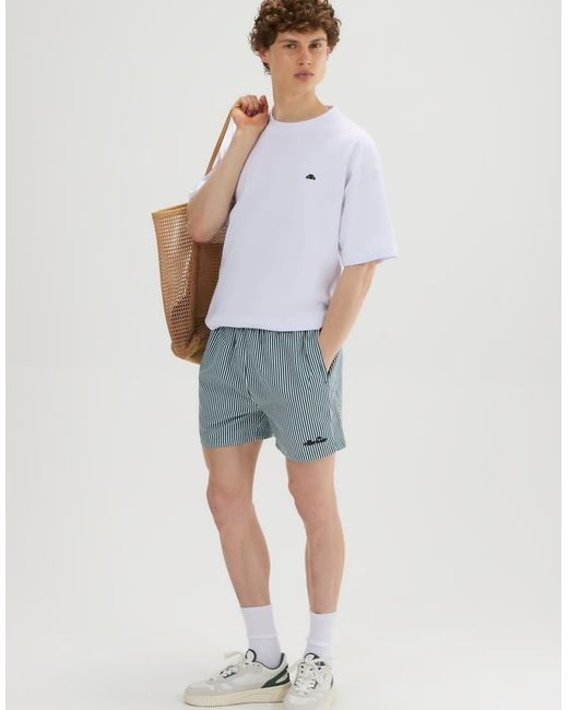 Ellesse White San Leonardo Tee for men