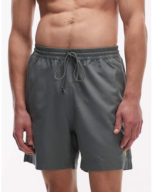 Carhartt Gray Chase Swim Trunks for men