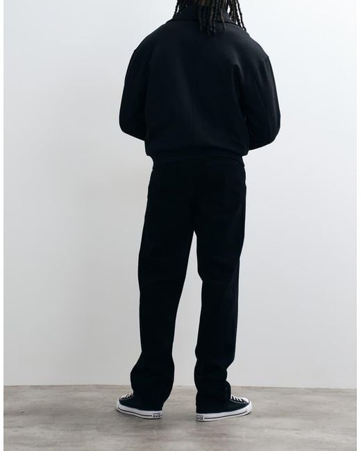 ASOS Blue Essential Straight Jeans for men