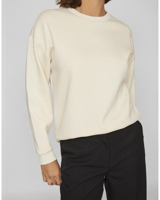 Vila White – sweatshirt