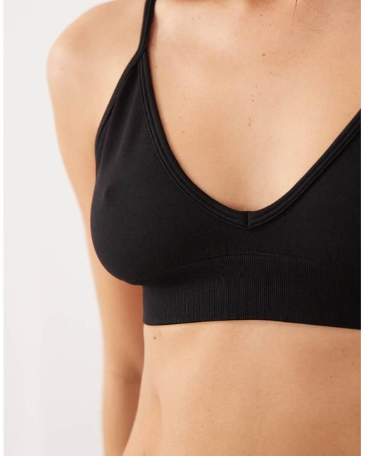 4505 Gray Icon Seamless Intimate Light Support Sports Bra With Adjustable Straps
