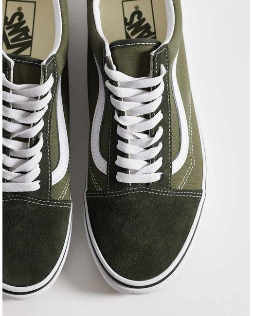Vans Green Old Skool Trainers for men