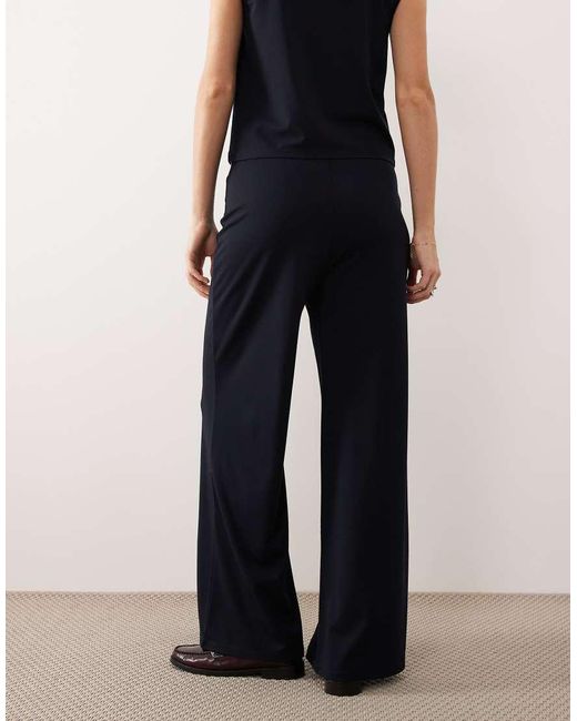Mango Blue Candela Jersey Trouser C-Ord