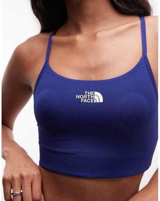 The North Face Blue Flex Bra