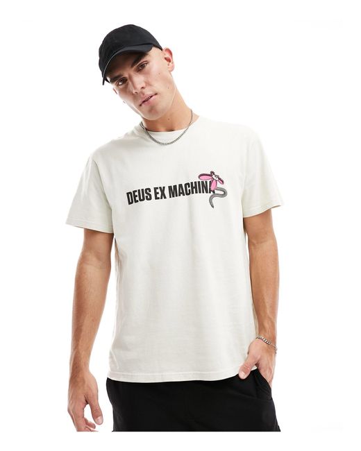 Surf shop - t-shirt sporco di Deus Ex Machina in White da Uomo