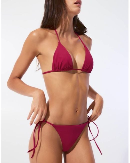 Pull&Bear Bikinibroekje in het Red