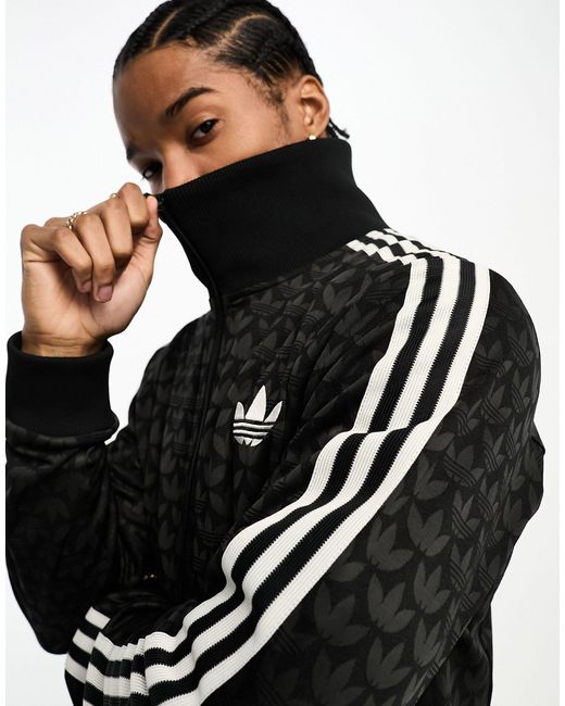 Adicolor 70s - giacca sportiva nera di Adidas Originals in Black da Uomo