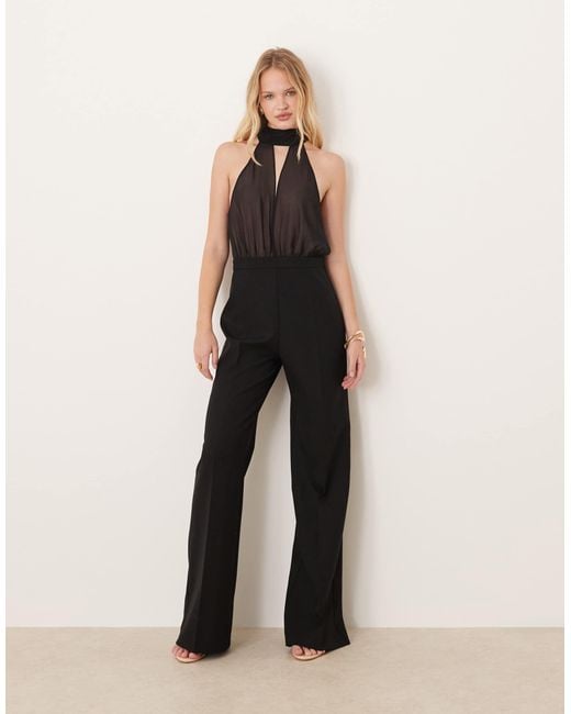 Mango Black – hochgeschlossener jumpsuit