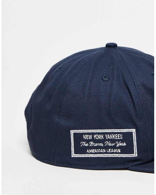 '47 Blue Ny Yankees Captain Baseball Cap