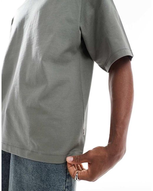 Only & Sons Gray Super Oversize T-Shirt for men