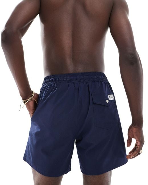 Polo Ralph Lauren Blue Sports Capsule Swim Shorts for men