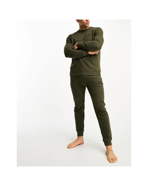 Tommy Hilfiger Green Original Sweatshirt for men