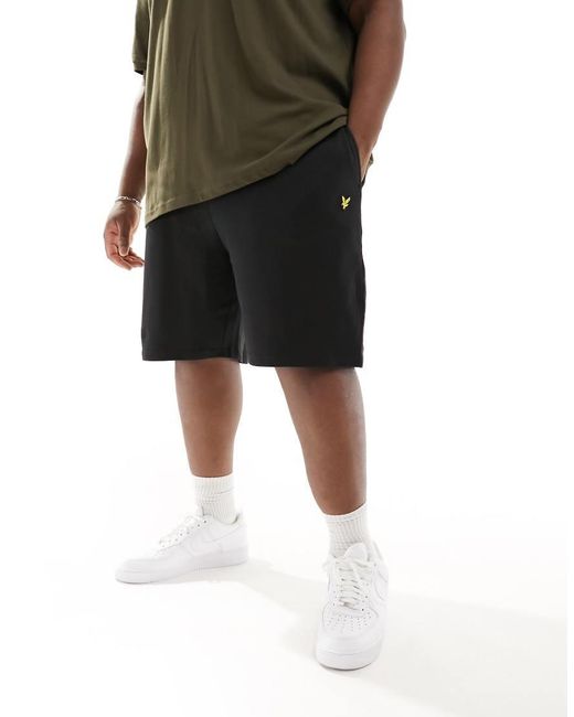 Lyle & Scott White Plus Sweat Short for men