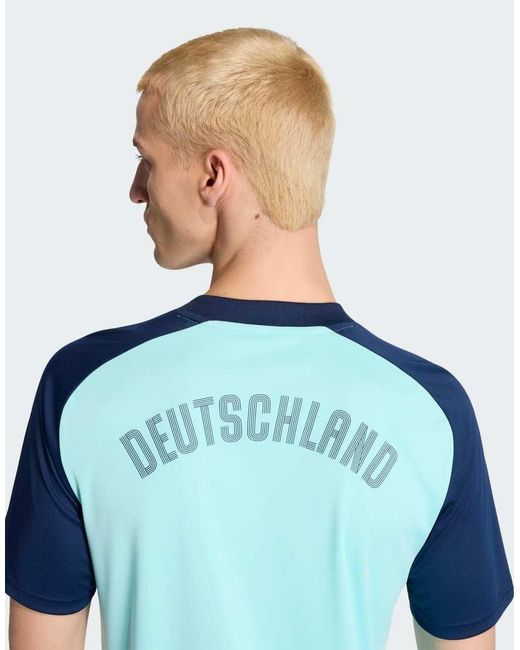 Adidas Originals Blue Germany 26 Away Pre Match Jersey for men