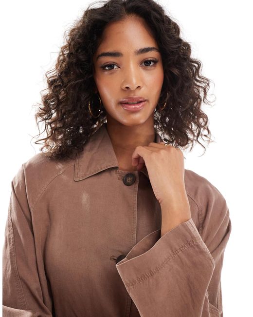 Surchemise Stradivarius en coloris Brown