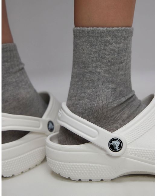 CROCSTM Gray – klassische unisex-clogs