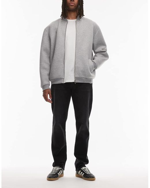 Tommy Hilfiger Gray Ryan Slim Straight Jeans for men
