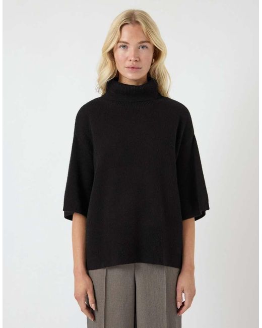 Y.A.S Black Knitted Pullover