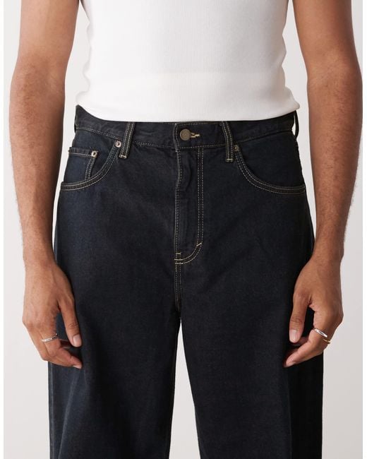 Weekday Blue Wide Leg Flare Jeans for men