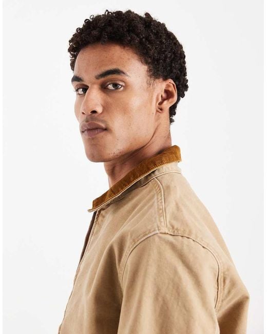Levi's Natural Castro Worker Denim Jacket for men